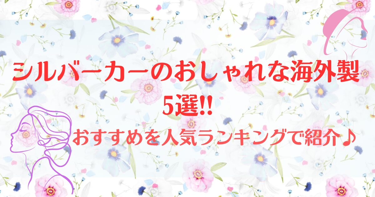 シルバーカーのおしゃれな海外製5選!!おすすめを人気ランキングで紹介♪